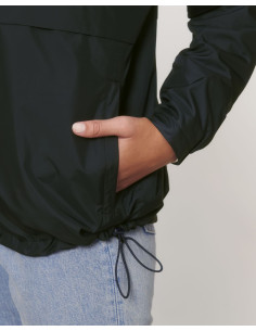 Veste 1/4 de zip unisexe personnalisable en RPET 75g "SPEEDER" | SIP19