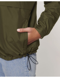 Veste 1/4 de zip unisexe personnalisable en RPET 75g "SPEEDER" | SIP19