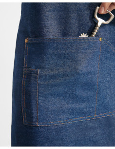 Tablier de travail personnalisé en jean "BATALI" | SIP19
