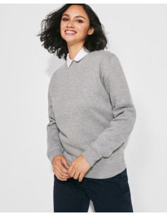 Sweat unisexe bio à col rond personnalisable 300G "BATIAN" | SIP19