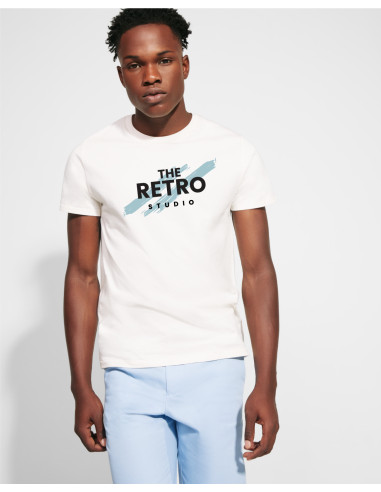 T-SHIRT PUBLICITAIRE HOMME COTON BIO 160G "GOLDEN"