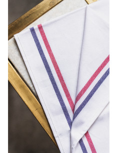 Torchon personnalisé made in France en coton bio "MARINE" | SIP19
