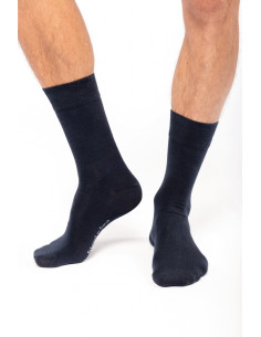 Chaussettes personnalisées made in france coton bio "LAURENT" | SIP19