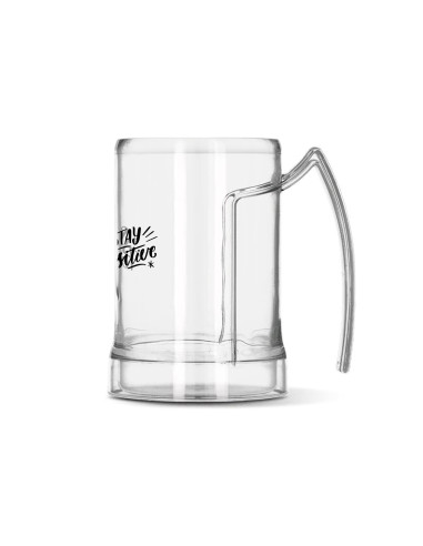 CHOPE À BIERE MADE IN FRANCE EN VERRE PERSONNALISABLE 500ML "GERMAIN"