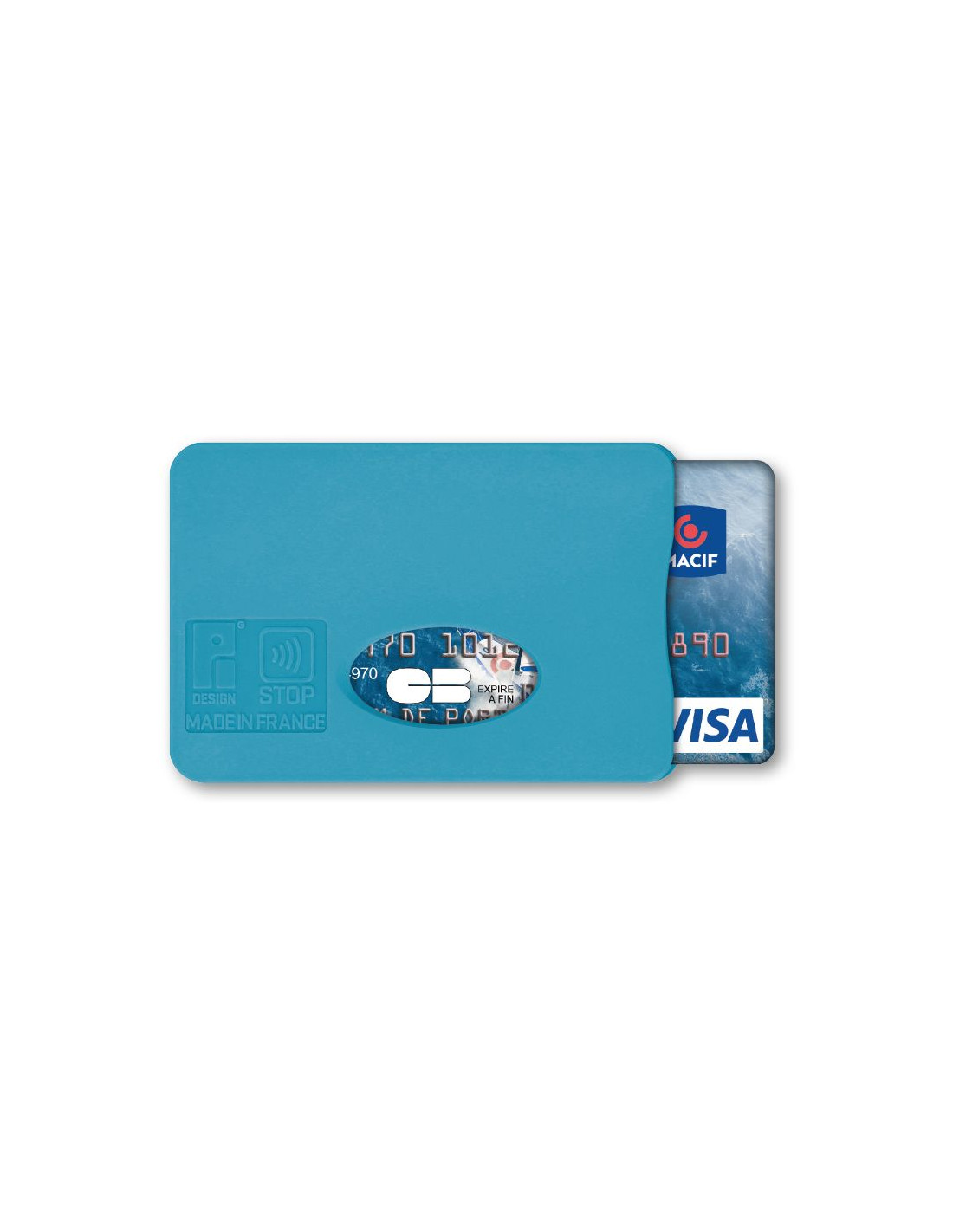 Protège carte publicitaire anti RFID made in France "CÉLIA"  | SIP19