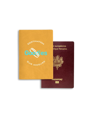 PROTÈGE PASSEPORT MADE IN FRANCE PERSONNALISABLE "ANTOINE"