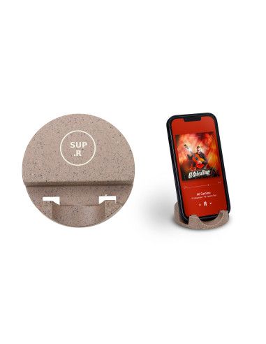 SUPPORT TÉLÉPHONE PERSONNALISÉ MADE IN FRANCE EN BIOPLASTIQUE "ANGELE"