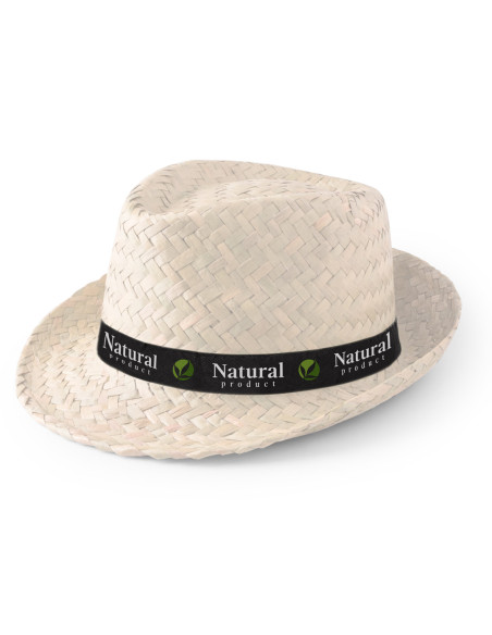 Chapeau de paille personnalisable "ZELIO" | SIP19