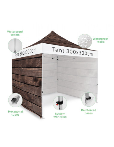 TENTE SUR-MESURE PROMOTIONNELLE WATERPROOF "TENT"