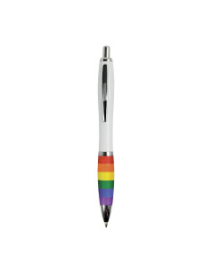 Stylo bille promotionnel arc-en-ciel "AVAGE" | SIP19