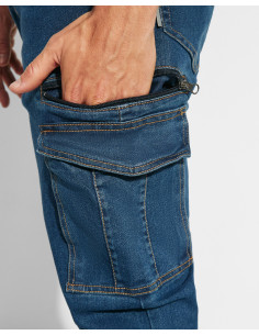 Jeans de travail multi-poches personnalisable homme "RAPTOR" | SIP19