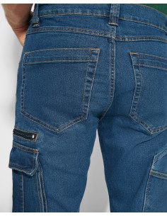 Jeans de travail multi-poches personnalisable homme "RAPTOR" | SIP19