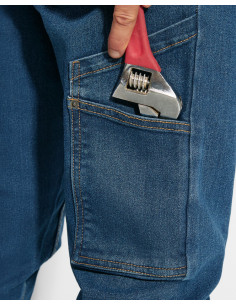 Jeans de travail multi-poches personnalisable homme "RAPTOR" | SIP19