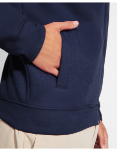 Sweat unisexe zippé personnalisé en polycoton 280g "ULAN" | SIP19