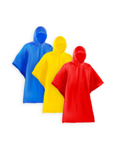Poncho unisexe pliable imprimable en PVC "DAMPER" | SIP19