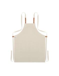 Tablier de cuisine personnalisé en coton bio 340g "NAGPUR" | SIP19