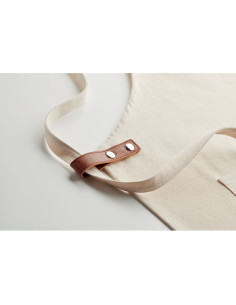 Tablier de cuisine personnalisé en coton bio 340g "NAGPUR" | SIP19