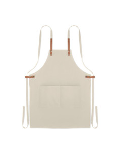 Tablier de cuisine personnalisé en coton bio 340g "NAGPUR" | SIP19