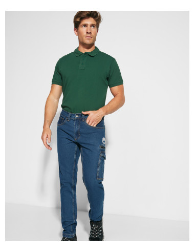 JEANS DE TRAVAIL MULTI-POCHES HOMME PERSONNALISABLE 370G "RAPTOR"