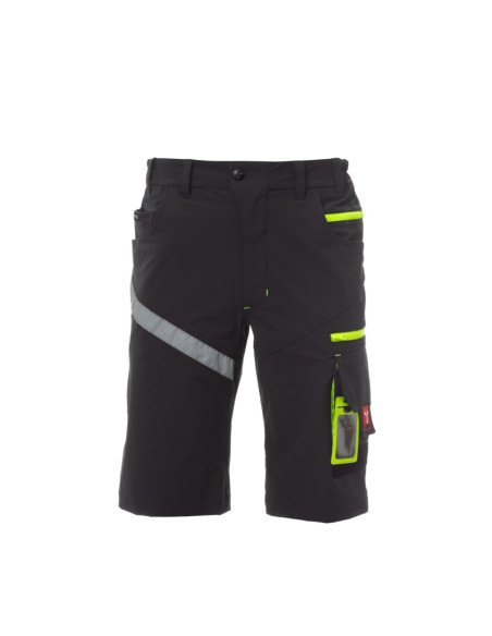 Bermuda de travail stretch imprimable homme 170G "NEXT 4W" | SIP19