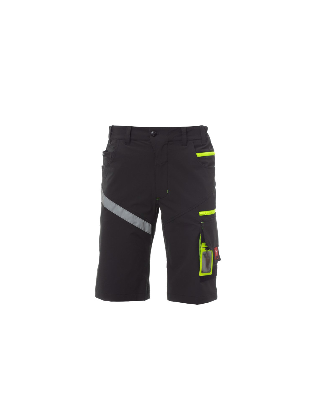 Bermuda de travail stretch imprimable homme 170G "NEXT 4W" | SIP19