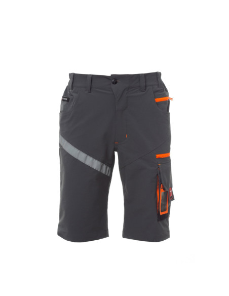Bermuda de travail stretch imprimable homme 170G "NEXT 4W" | SIP19