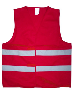 Gilet de sécurité réglable personnalisable "SAFE" | SIP19