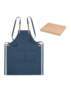 Tablier de cuisine personnalisé en coton bio 340g "NAGPUR" | SIP19