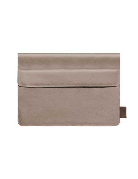 Pochette ordinateur 14" cuir recyclé personnalisable "KROLL" | SIP19