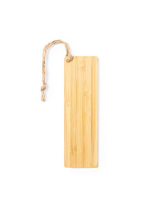 Marque-pages personnalisable en bambou "MOMO"  | SIP19