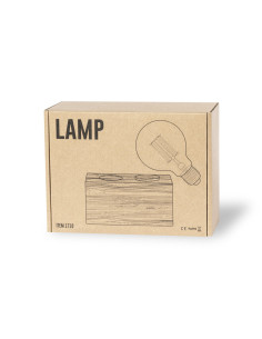 Lampe personnalisable en bambou 40W "SARPAL" | SIP19
