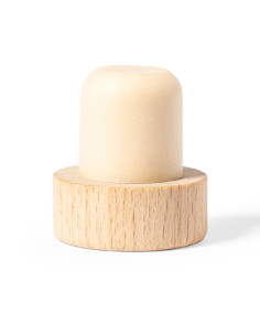 Bouchon de bouteille en bois réutilisable et personnalisable "FILDEN" | SIP19