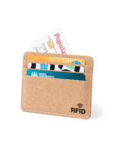 Porte-cartes RFID personnalisé en liège "REYLOX" | SIP19