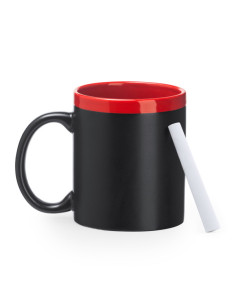 Mug publicitaire bicolore personnalisé avec ardoise "PALTA" | SIP19