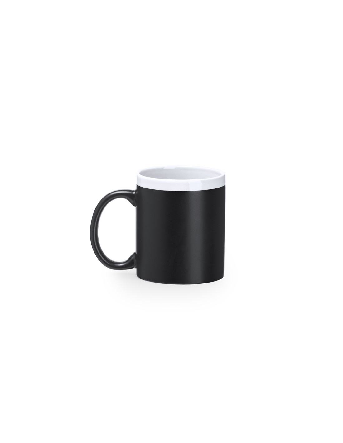 Mug publicitaire bicolore personnalisé avec ardoise "PALTA" | SIP19