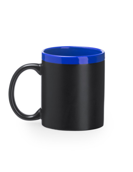 Mug publicitaire bicolore personnalisé avec ardoise "PALTA" | SIP19
