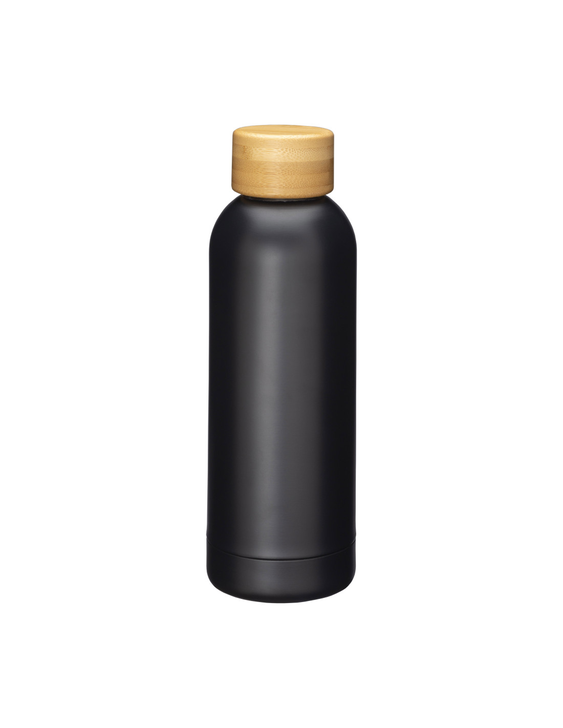 Thermos personnalisable avec bouchon en bambou 500ml "MANNO" | SIP19