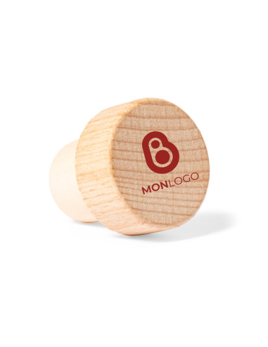 BOUCHON DE BOUTEILLE PERSONNALISÉ ET RÉUTILISABLE EN BOIS "FILDEN"