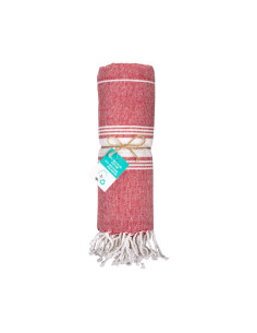 Serviette fouta personnalisée en coton recyclé 180g "PACHE" | SIP19