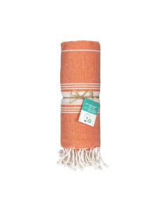 Serviette fouta personnalisée en coton recyclé 180g "PACHE" | SIP19