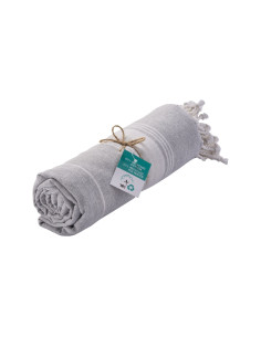 Serviette fouta personnalisée en coton recyclé 180g "PACHE" | SIP19