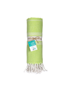 Serviette fouta personnalisée en coton recyclé 180g "PACHE" | SIP19