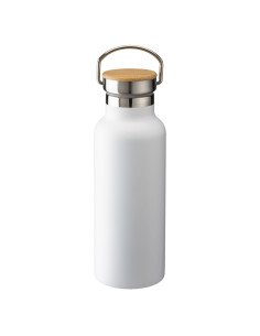 Thermos personnalisé en acier et bambou de 500 ml "CILOS" | SIP19