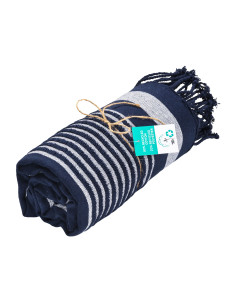 Fouta personnalisé en coton recyclé 350g/m² "FEVAL" | SIP19