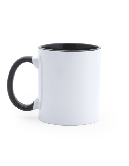 Mug personnalisé en céramique bicolore de 350 ml "MANGO" | SIP19