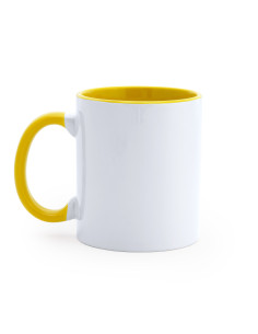 Mug personnalisé en céramique bicolore de 350 ml "MANGO" | SIP19