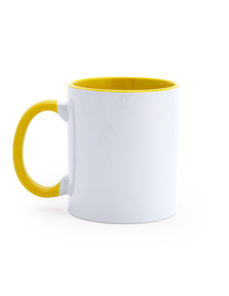 Mug personnalisé en céramique bicolore de 350 ml "MANGO" | SIP19