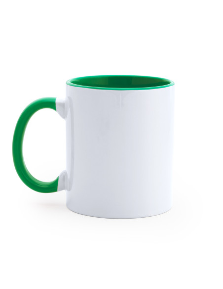 Mug personnalisé en céramique bicolore de 350 ml "MANGO" | SIP19