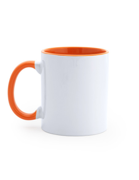 Mug personnalisé en céramique bicolore de 350 ml "MANGO" | SIP19