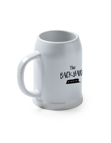 CHOPE À BIÈRE PERSONNALISÉE EN CÉRAMIQUE 700ML "SAMUI"